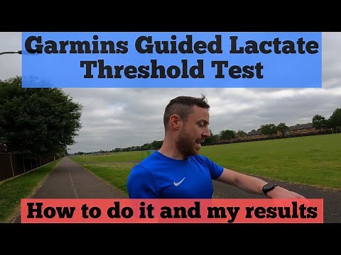 Garmins Lactate Threshold Test | My results and how to perform the test!
