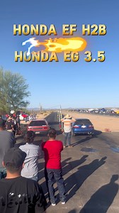 Honda ef h2b 🆚 honda eg 3.5 que buen tiro 💥👌 #fastcars638pp #hondapower #viralreels #Sonoyta #reelsvirales #dragracing #nitro #racetrack #carrerascallejeras #hondamotors #pista #track #arrancones #racing | Fast Cars 638 PP