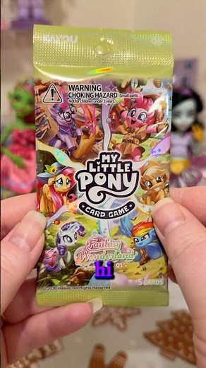 What Can I Pull From A My Little Pony TCG Fantasy Wonderland Pack? #mylittlepony #packopening #kayou