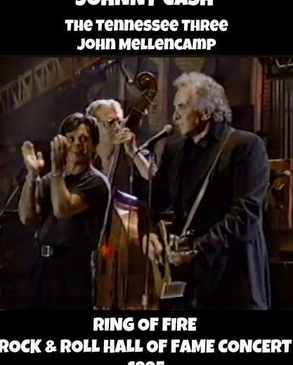 Johnny Cash and John Mellencamp: Ring of Fire Duet