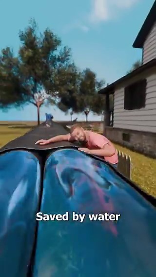 He Used Water Filled Tubes To Block A Flood 😮