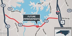 NCDOT announces plans for $300  million road-widening project along Highway 73