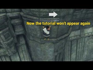 How to disable tutorials in The Last Guardian
