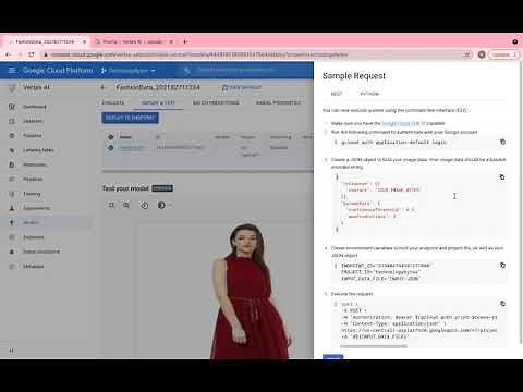 Google Vertex AI : Endpoint and Testing the Model Endpoint