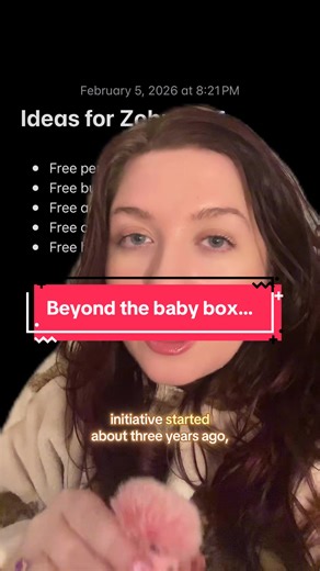 Replying to @NottheWriter As well as the baby box, there are a number of other public imitative designed around wellbeing, equality, dignity & access 🥹 from free period products, transport, healthcare & education… here are a few more examples of initiatives that have clearly been designed for care, for community, and for good 🫶🏼 #babybox #inclusivedesign #wellbeing #scottishtiktok #newyorkcity