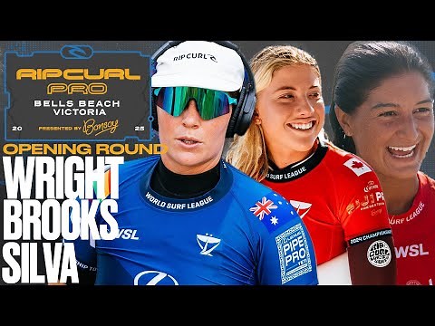 Tyler Wright, Erin Brooks, Luana Silva | Rip Curl Pro Bells Beach pres by Bonsoy 2025 - Opening Rnd