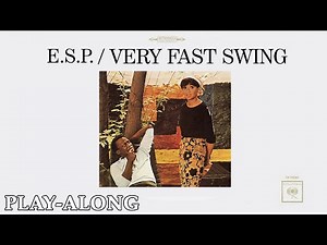 E.S.P. - Up Tempo Swing || BACKING TRACK