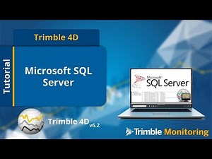 T4D Server - Install a Microsoft SQL Server for Trimble 4D Control