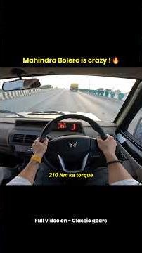 New 2026 Mahindra Bolero Drive 😍| Segment ka Baap 🔥| #bolero #viralvideo |
