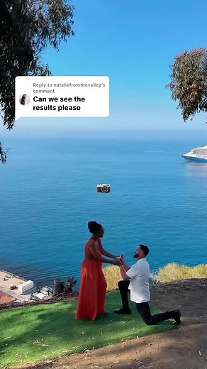 Candid Engagement Proposal Moments on Catalina Island