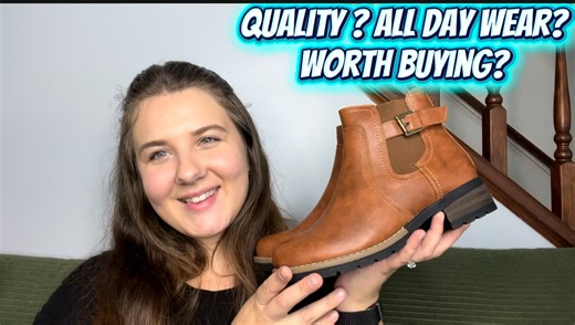 Watch How Comfortable Are these Ankle Boots? All Day Wear? on Amazon Live