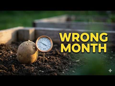 Stop Planting Potatoes in April. Do This Instead.