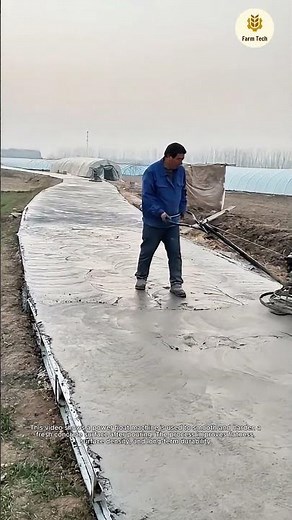 Amazing Concrete Finishing Skills: Satisfying Power Float Process