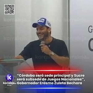 3.2K views · 45 reactions |  “#Córdoba será sede principal y #Sucre...