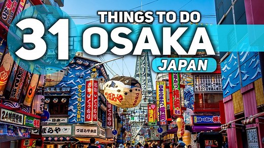Best Things To Do in Osaka Japan 2025 4K
