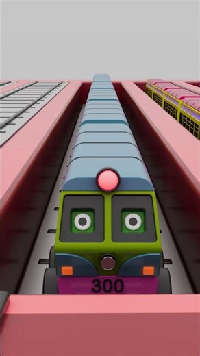 Toy train with Teddy bear song ! #toytrain