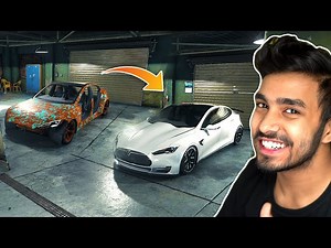 RESTORATION TESLA ELECTRIC CAR FROM JUNKYARD part 7 #technogamer #technogamerz #TecnoGamer #tecnogamerz #gamingnews | TEcno Gamer Fc1