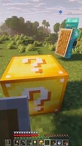 Minecraft Lucky Block Mod Is CHAOS!😭🤣#minecraft #luckyblock #shorts