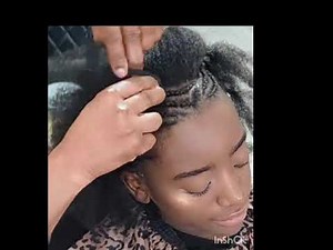 Simple Round Cornrows: Fast Cornrow Method & Natural Hair Braiding