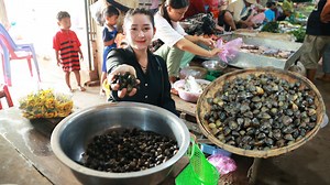 River clam dried | How I make dried river clams | Cooking With Sros