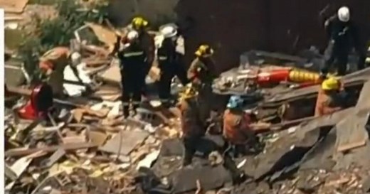 Rescue efforts underway after gas explosion destroys homes in Baltimore