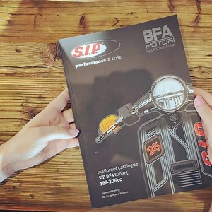12K views · 508 reactions | The all new SIP BFA Vespa Tuning Catalogue in german and english language version  www.sip-scootershop.com #sipscootershop #vespa #vespas #vintagevespa #vespaclassic #tuning #piaggio #vesparider #vespalifestyle #vespagts #malossi #polini #performanceandstyle #lambretta #innocenti #vorfreude #sipbfatuning | SIP Scootershop | Facebook