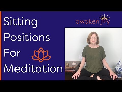 Sitting Positions for Meditation (BE COMFORTABLE!)