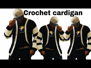Crochet Cardigan for Men and Women