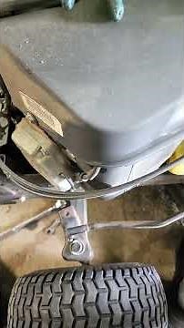 Setting the toe on a cubcadet mower