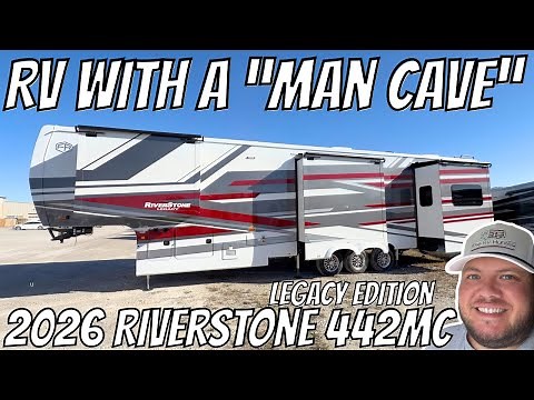 MAN CAVE RV!!! 2026 Riverstone Legacy 442MC