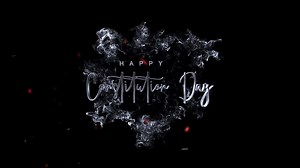 Constitution Day Montage Cinematic Banner Animation