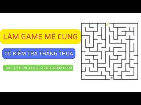 Lập trình game MÊ CUNG có tính điểm bằng Scratch