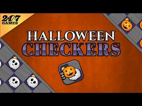 Halloween Checkers