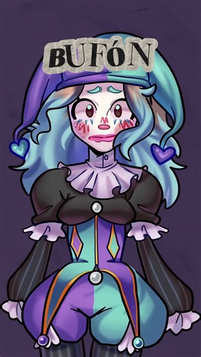 Psycho Kalaka on Instagram: "Mi mejor amiga me pidió que haga este trend y yo lo hice pero a mi manera, que opinan? Siento que el bufón me queda bien, siempre intento hacer reír y joder todo el tiempo aunque aveces no acompañé mi estado de ánimo 💜🤡 - - - [TAGS] #manga #anime #art #arte #otaku #artist #artist #artista #dibujo #dibujante #draw #poet #king #soldier #trend #oc #bufon #clown #owncharacter #amimacion #animatic #animation"