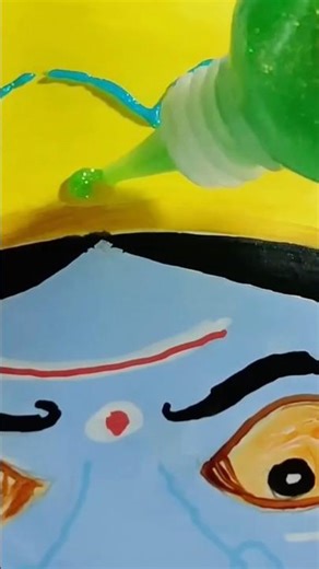 DIY 10 headed ravan mask from newspaper