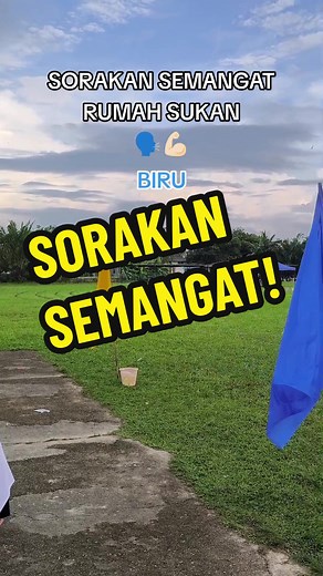 Sorakan Semangat Rumah Sukan yang Menggugah