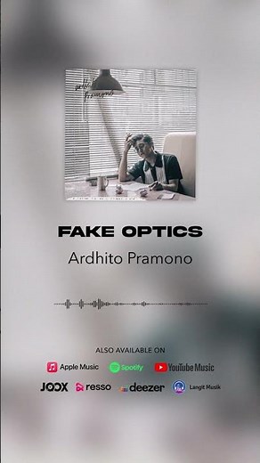 Ardhito Pramono - fake optics (Official Audio) #shorts