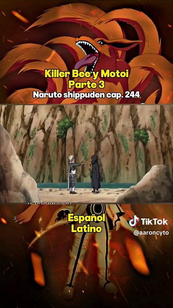 Naruto shippuden Killer Bee y Motoi parte 3 #naruto #narutoshippuden #kurama