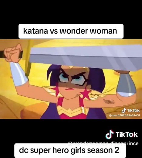 katana vs wonder woman soul sister part 2 dc super hero girls season 2
