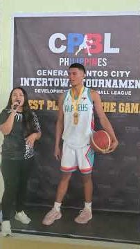 Jeian Jade Ontong: First Best Player of the Game medalist as a professional basketball player.