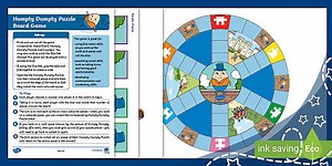 Humpty Dumpty Puzzle Board Game