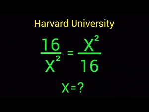 Harvard Entrance Exam Question | A Nice Math Olympiad Algebra Tricks