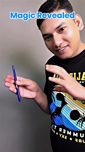 A pen magically moves across my palm — but here’s the real secret behind the illusion! 🖊️😱✨ #IllusionLab #MagicReveal #PenMagic #MovingPenTrick #MagicTrick #TrickReveal #Illusion | Illusion Lab