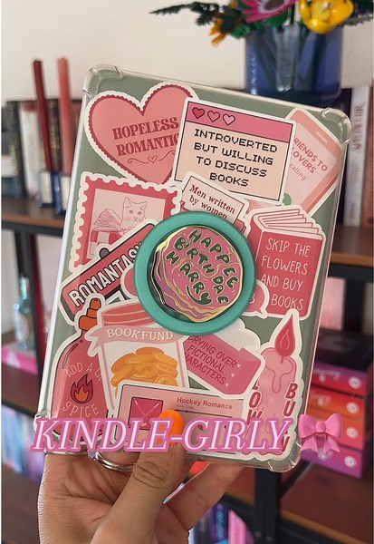 Showcasing Creative Kindle Stickers and Decor Ideas
