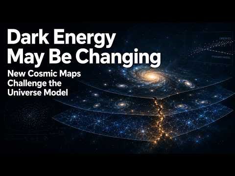 Dark Energy May Be Changing | New Cosmic Maps Challenge the Universe Model