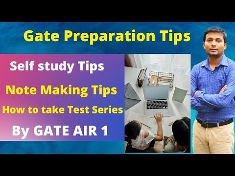 How to prepare for GATE by Self Study | GATE Preparation strategy by AIR 1
