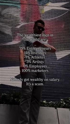 Nobody builds wealth clocking in and out ⬇️ The system was never desig