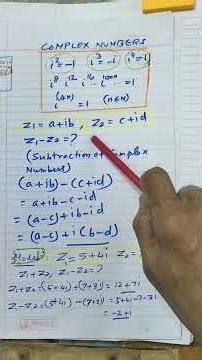 COMPLEX NUMBERS /(2)