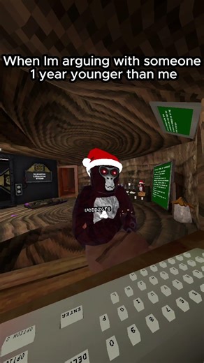 When I'm arguing with someone younger than me #gorillatag #vr #vrgame #gtag #funny #fyp #shorts