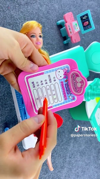 Satisfying with Unboxing Cute Doll Pretend Pregnant Doctor Toy Collection ASMR | Review Toys #reviewtoys #toysasmr #pinktoys